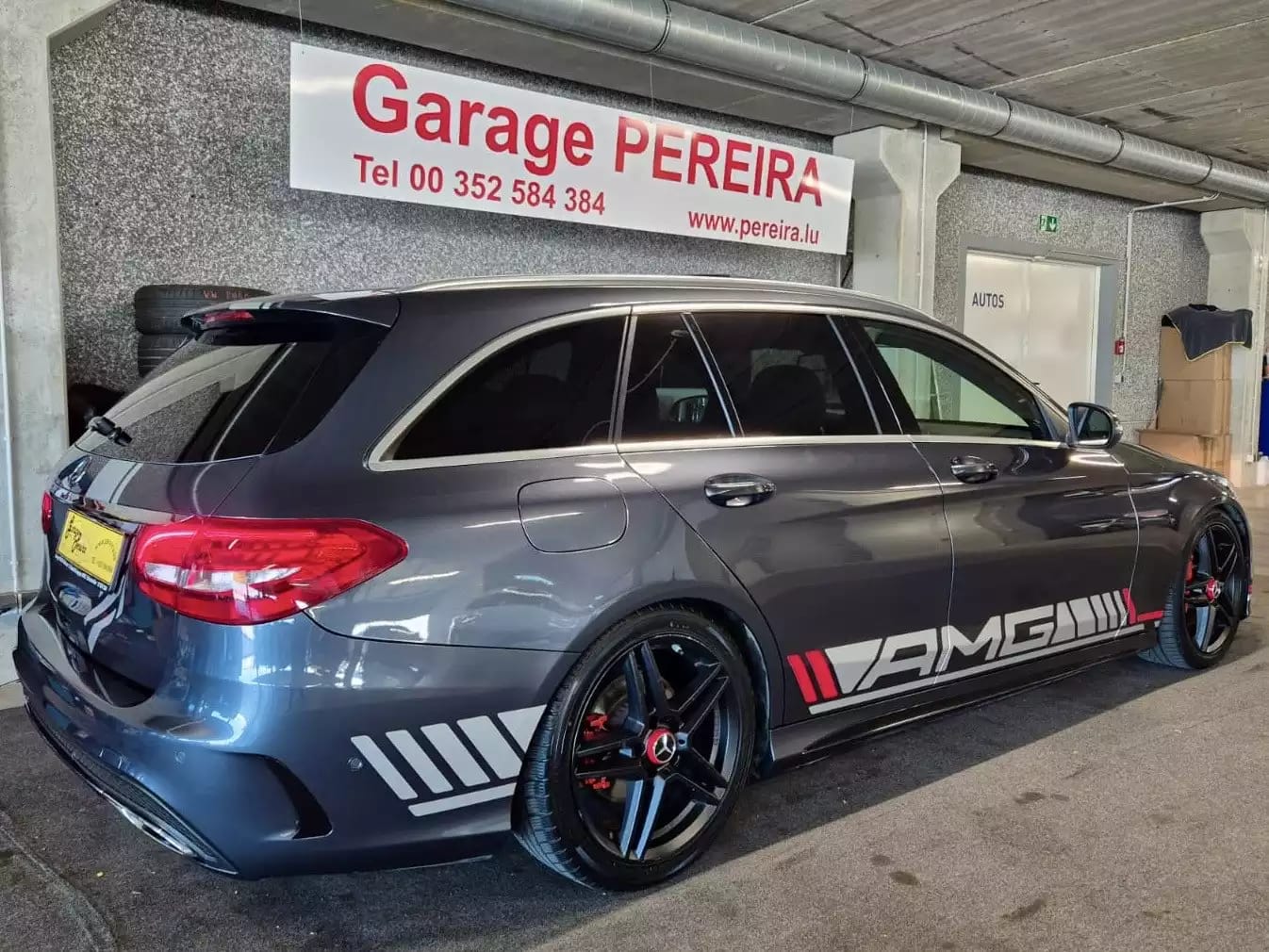 Mercedes-Benz C 250 D T 4MATIC AMG LINE HEAD UP PANO CUIR NAVI - Photo 1