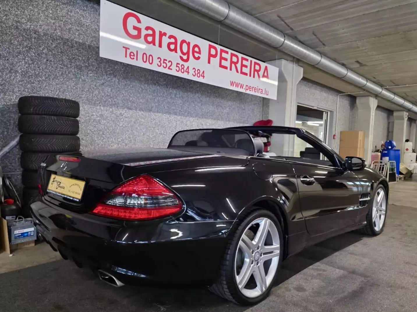 Mercedes-Benz SL 350 ROADSTER FACELIFT AIRSCRAF CUIR XENON EUROPA 1 HAND - Photo 1