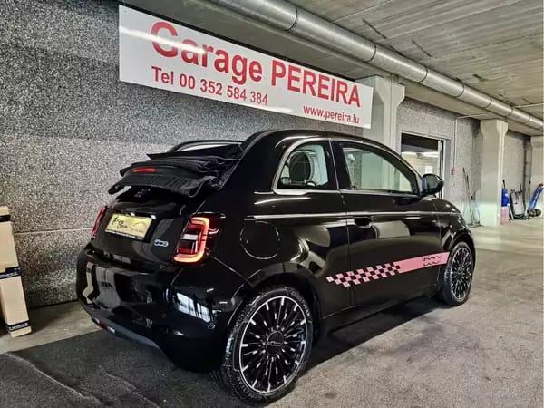 Fiat 500e CABRIO PRIMA LED CUIR NAVI 280km Autonomie - Photo 2