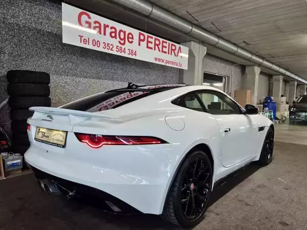 Jaguar F-Type 3.0 V6 P-340 COUPE R-DYNAMIC MERIDIAN PANO CUIR NAVI 1 HAND - Photo 2