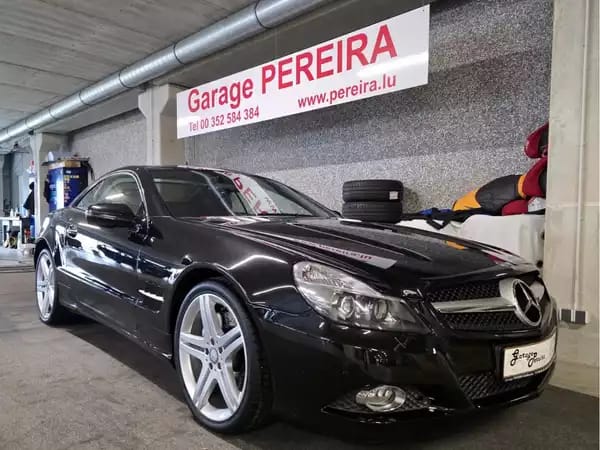 Mercedes-Benz SL 350 ROADSTER FACELIFT AIRSCRAF CUIR XENON EUROPA 1 HAND - Photo 2