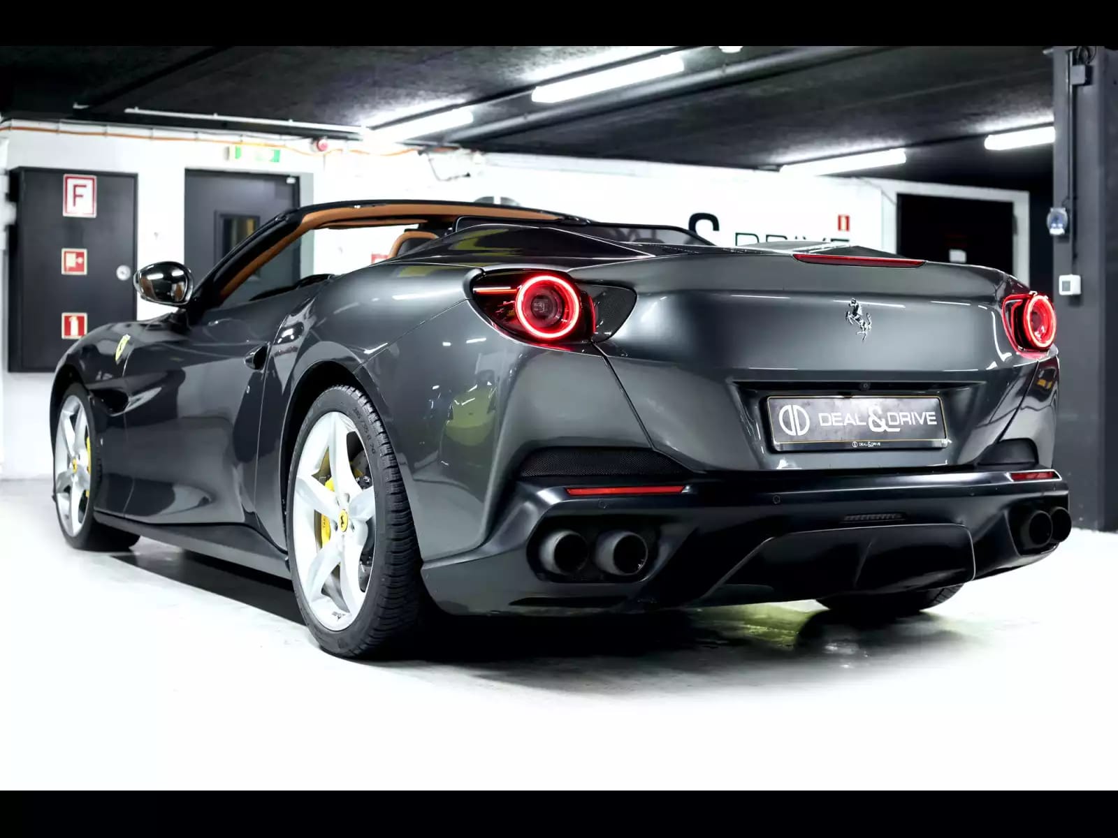 Ferrari Portofino 3.9 V8 (600 CH) – GRIGIO SILVERSTONE – POWER - Photo 1