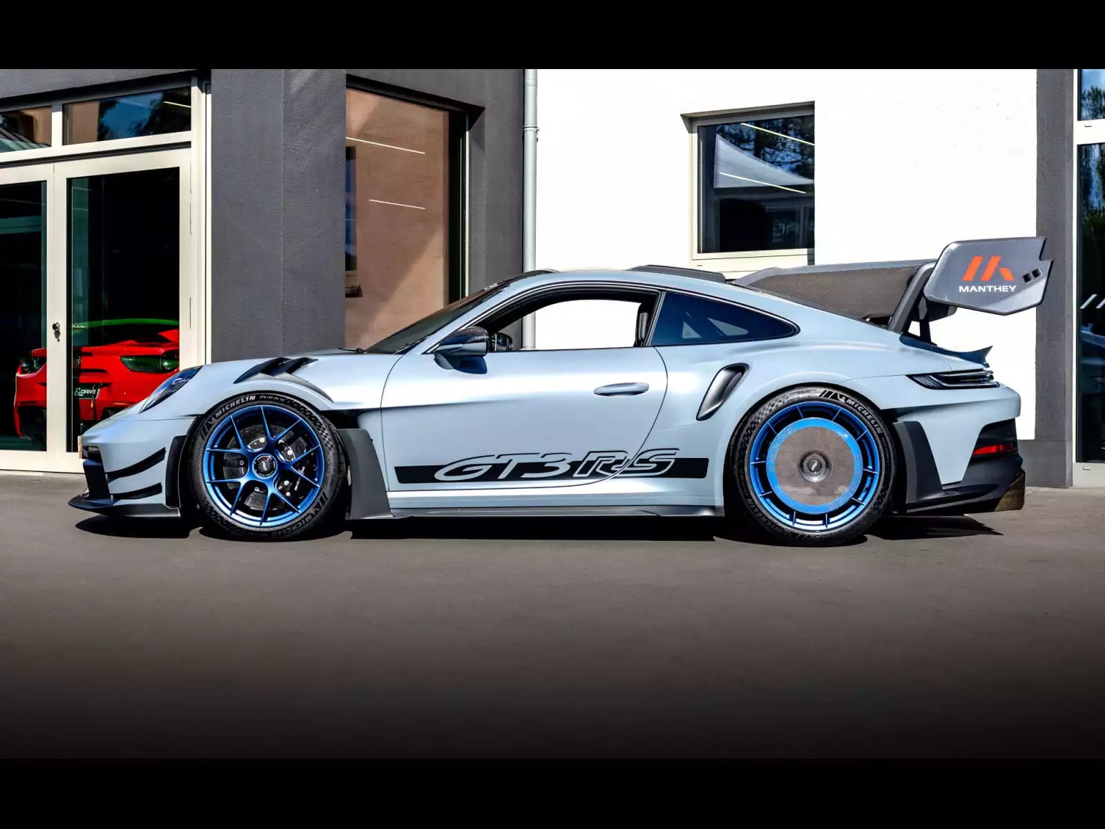 Porsche 911 (992.1) GT3 RS PDK MANTHEY RACING – FULL PPF SATIN - Photo 1