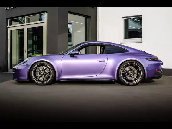 Porsche 992 .1 911 GT3 TOURING PDK – VIOLA PURPLE METALLIC PTS – PORSCHE APPROVED 03/2027 - Photo 2