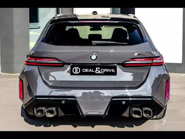 BMW M5 TOURING (G99) – BMW INDIVIDUAL GREY BLACK – PPF – IMMAT FR. - Photo 3