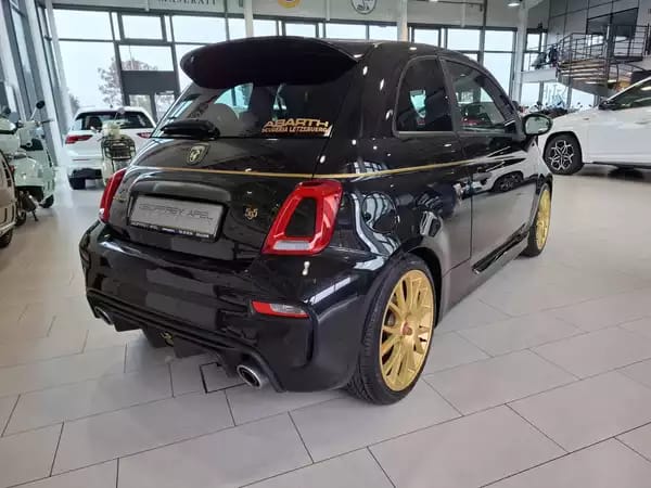 Abarth 595 1.4 T-JET 165 SCORPIONEORO 1 OF 2000 BEATS CUIR NAVI 1 HAND - Photo 2