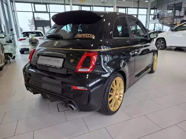 Abarth 595 1.4 T-JET 165 SCORPIONEORO 1 OF 2000 BEATS CUIR NAVI 1 HAND - Photo 2