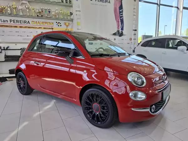 Fiat 500 1.0 Hybrid 70, EDITION RED, 1 HAND, NAVI, ALU 16'',REGUL ,PANORAMIQUE, PDC, CLIMA, - Photo 3