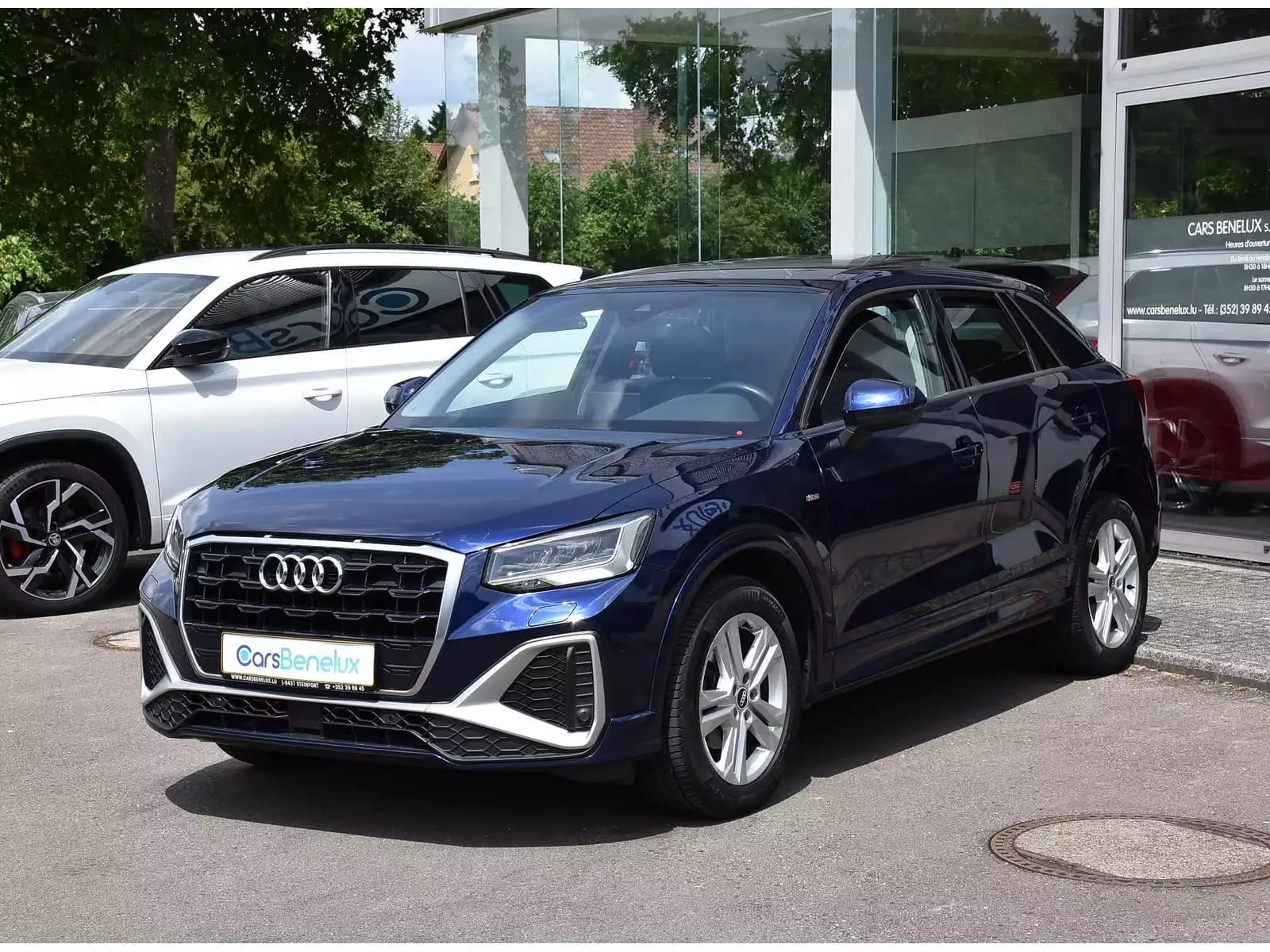 Audi Q2 35 TFSI S-Line S-Tronic TO CUIR ACC LANE CAM ATT RMQ 1° MAIN - Photo 1