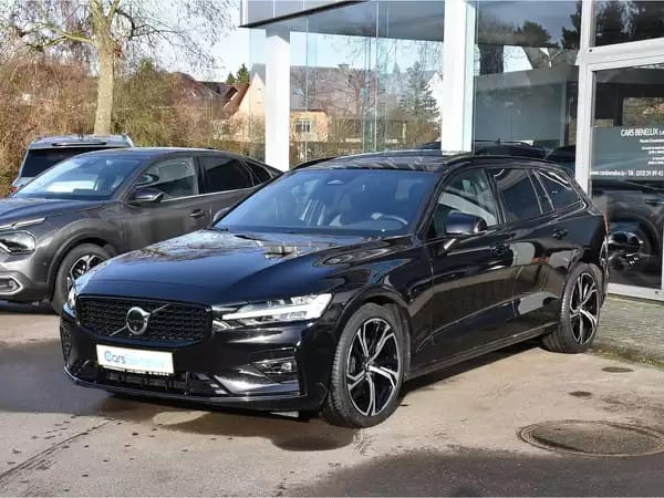 Volvo V60 2.0 B4 Plus Dark Geartronic CUIR MEMO PANO CAM360 HARMAN 1° MAIN - Photo 2