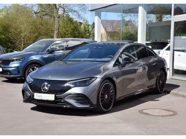 Mercedes-Benz EQE 300 AMG Line AIRMATIC DISTR CUIR MEMO PANO BURMESTER CAM360 1° MAIN - Photo 2
