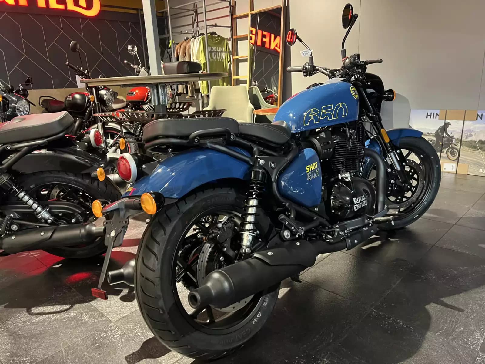 Royal Enfield Shotgun 650 plasma blue - Photo 1