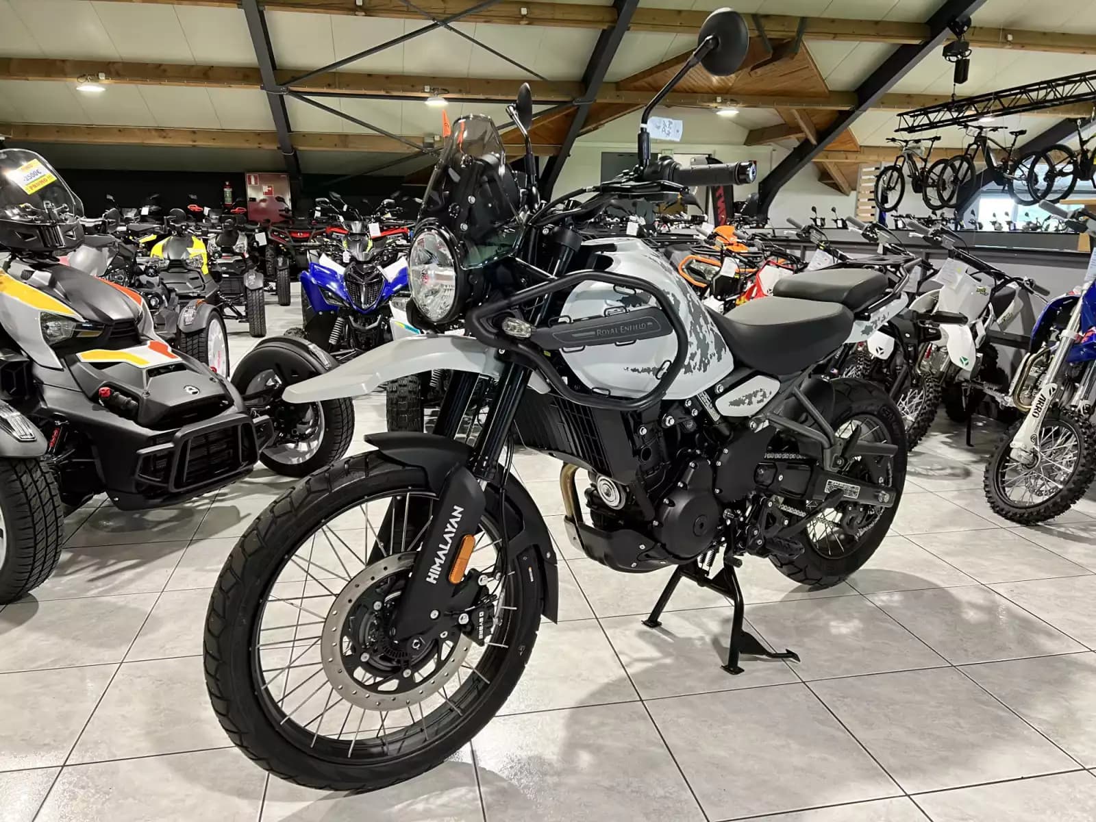 Royal Enfield Himalayan 450 Kamet White - Photo 1
