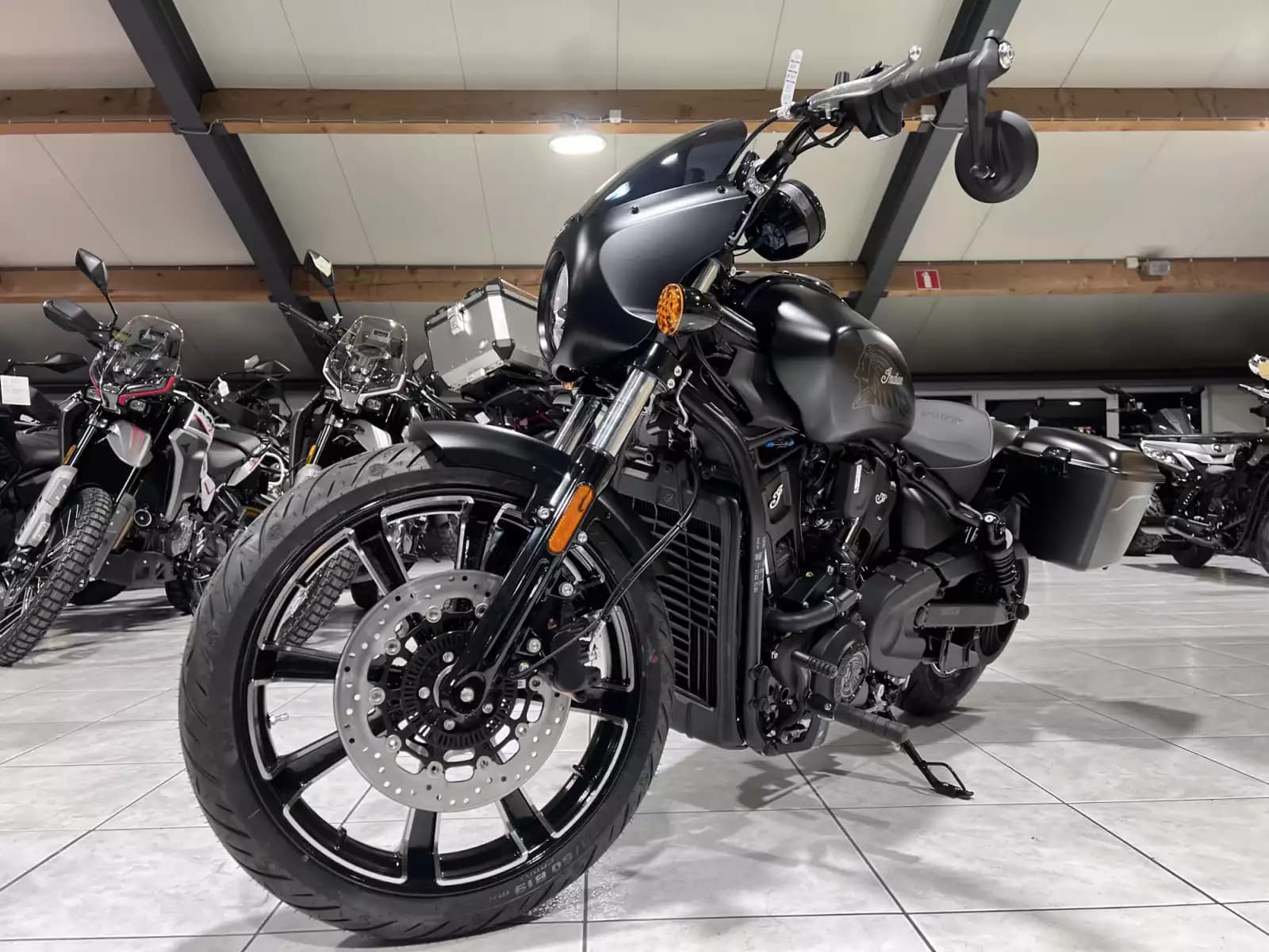 Indian Sport Scout RT Black Smoke with Graphics - Photo 1