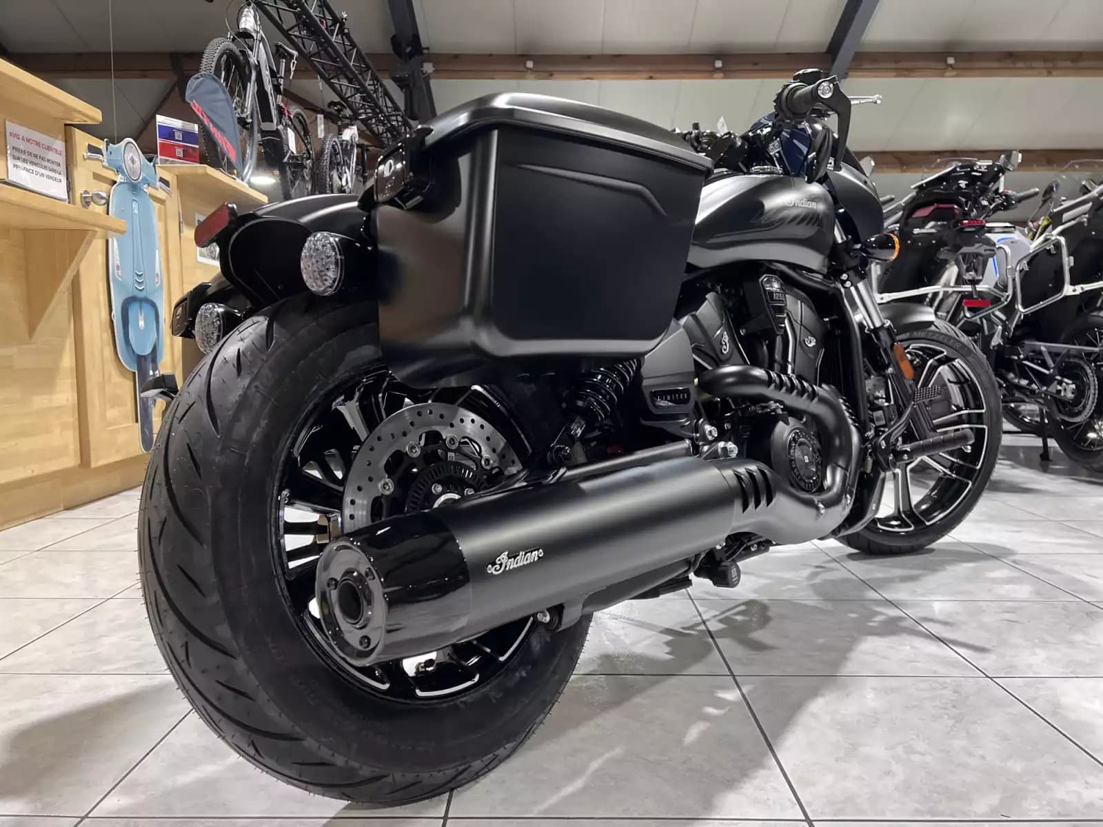 Indian Sport Scout RT Black Smoke with Graphics - Photo 1
