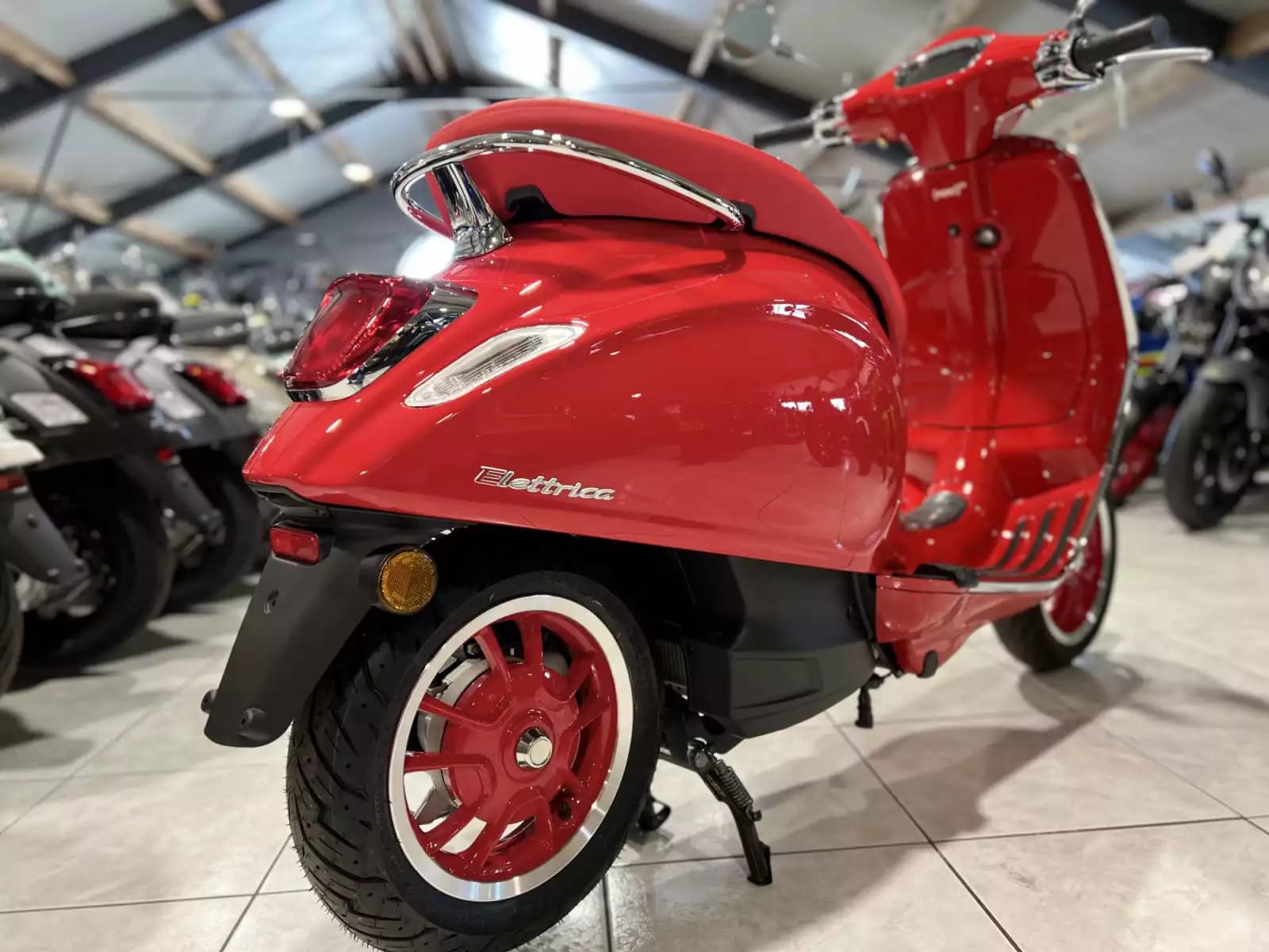 Vespa Elettrica 70 Km/h Red - Photo 1