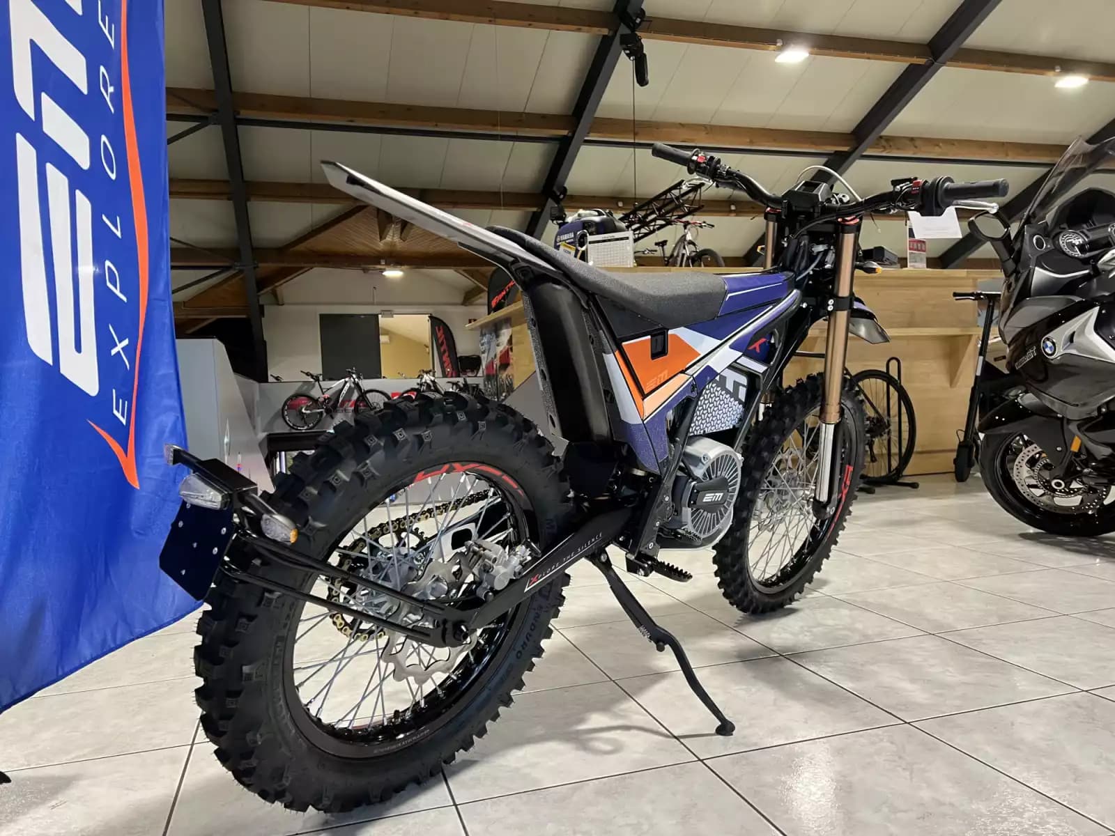 Electric Motion Escape XR 700 NM, 3500 KW, 85 KM/H, Autonomie 88 km, embrayage - Photo 1