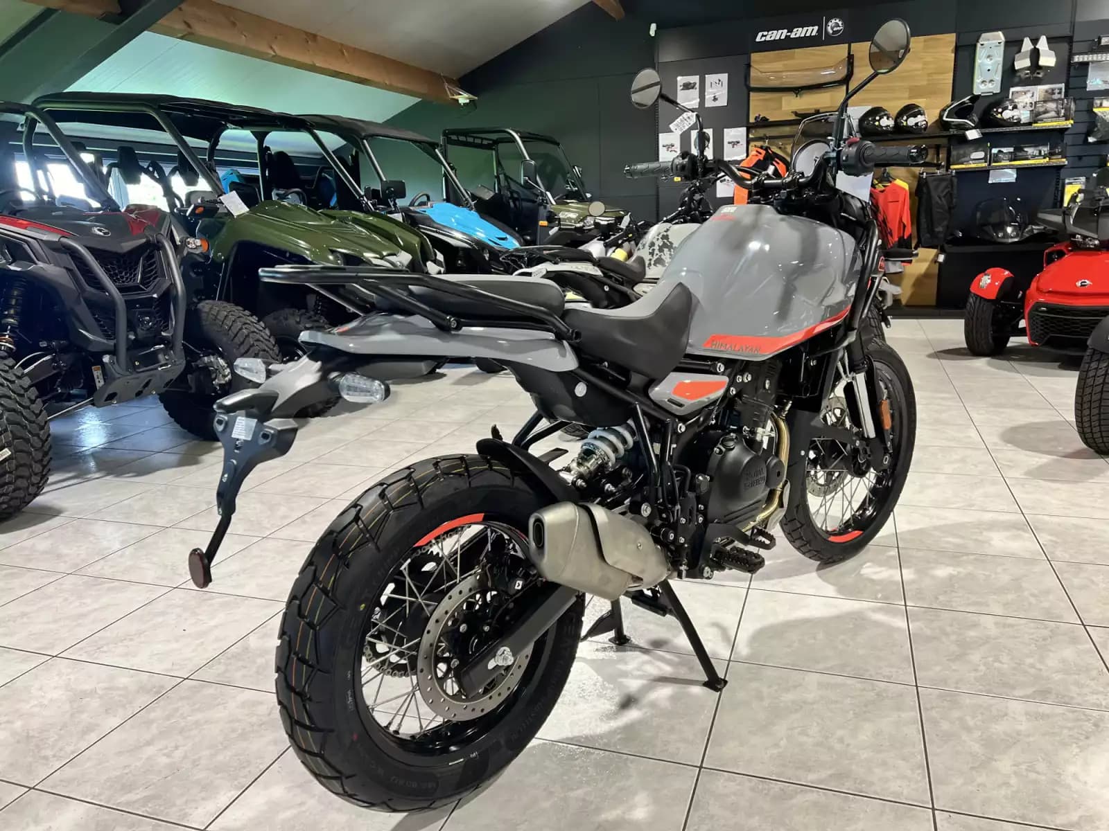 Royal Enfield Himalayan 450 Slate HIMALAYAN SALT - Photo 1