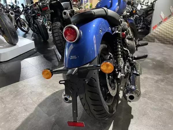 Royal Enfield Super Meteor 650 bleu Astral - Photo 2
