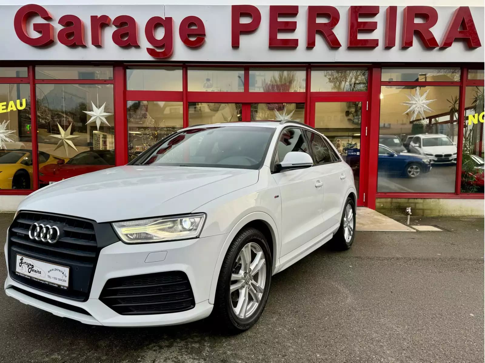 Audi Q3 2.0 TFSI QUATTRO 3X S-LINE S-TRONIC PANO CUIR NAVI 1 HAND - Photo 1