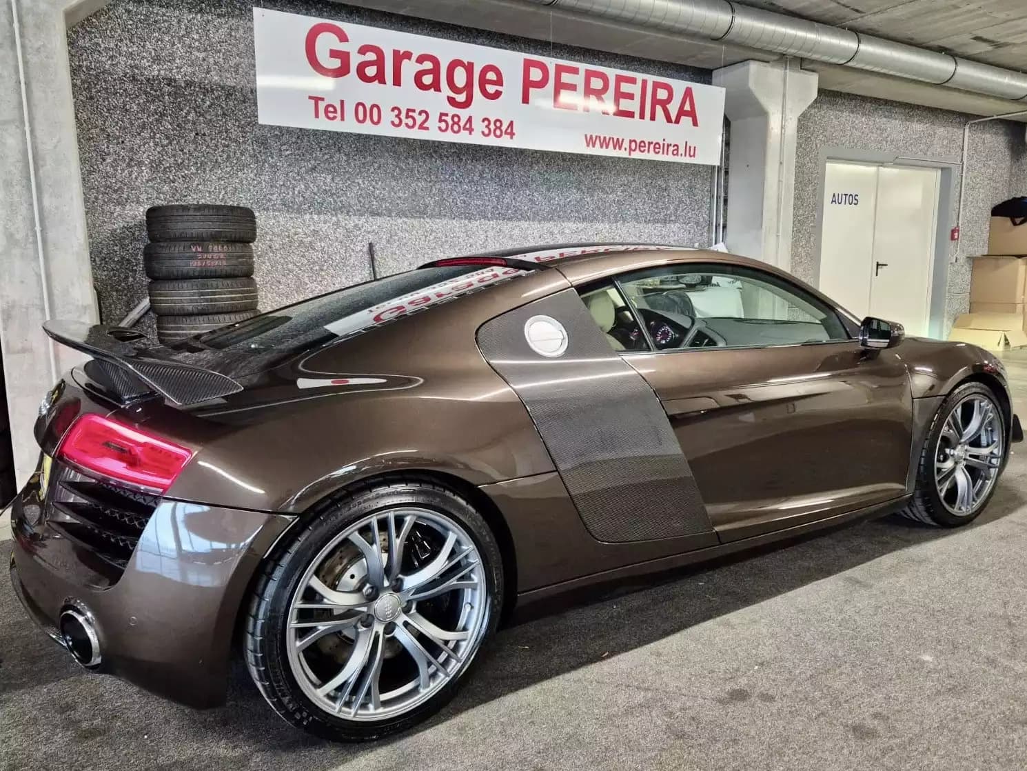 Audi R8 COUPE 4.2 FSI QUATTRO CARBON BANG OLUFSEN CUIR NAVI - Photo 1