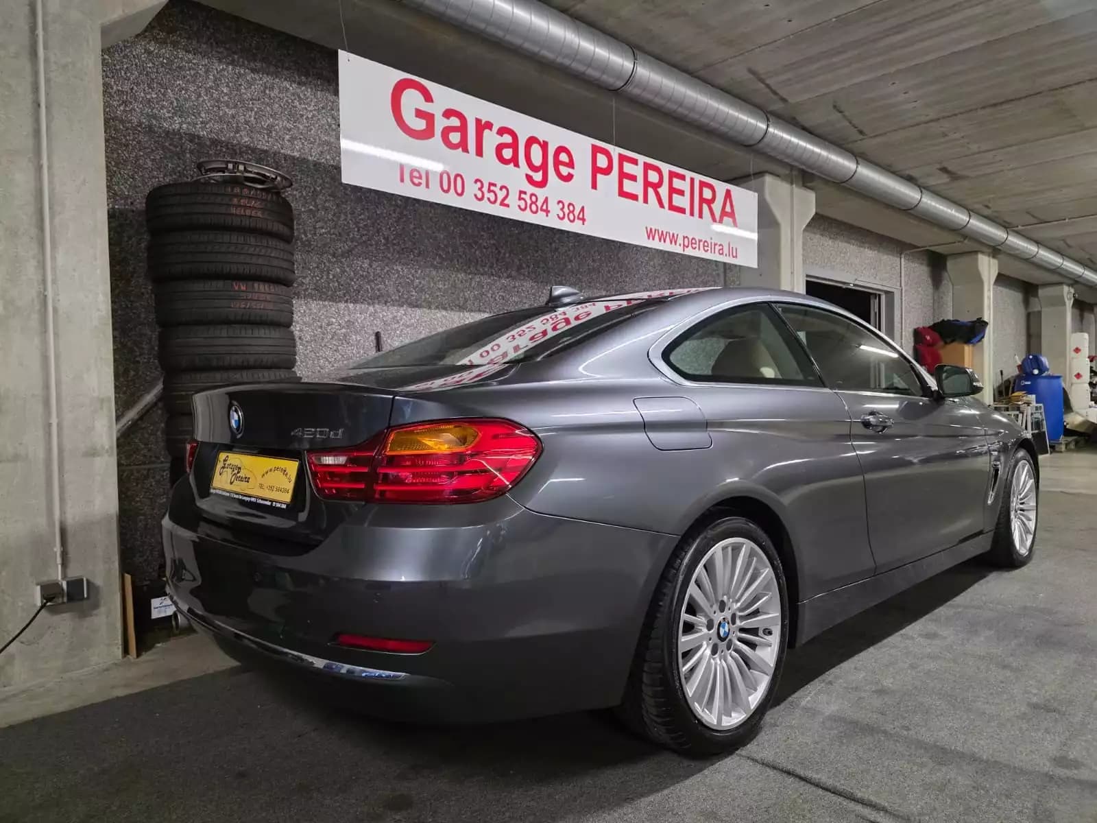 BMW 420 D LUXURY LINE HEAD UP AUTO CUIR NAVI - Photo 1
