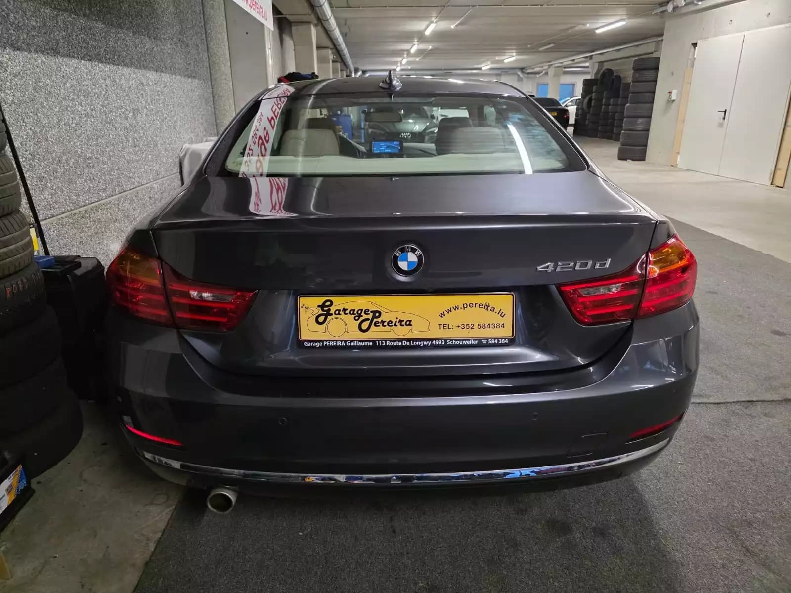 BMW 420 D LUXURY LINE HEAD UP AUTO CUIR NAVI - Photo 1
