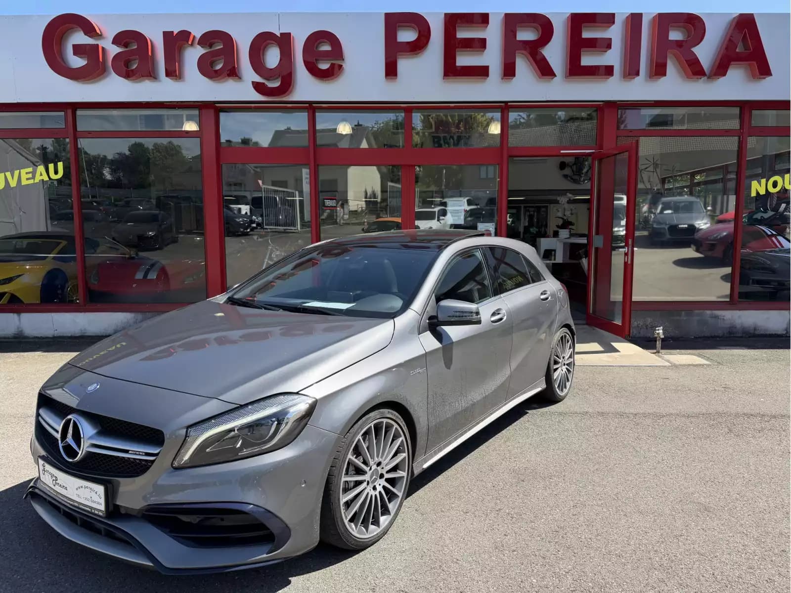 Mercedes-Benz A 45 AMG TURBO 4MATIC FACELIFT PANO CUIR NAVI - Photo 1