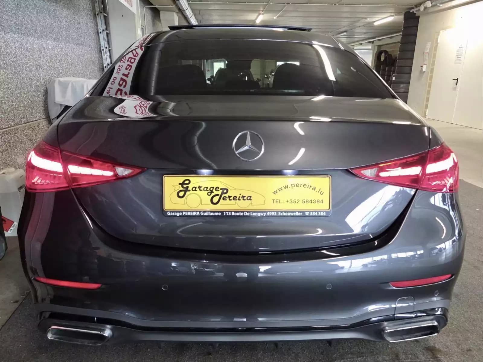 Mercedes-Benz C 180 AMG LINE PANO CUIR NAVI 1 HAND - Photo 1