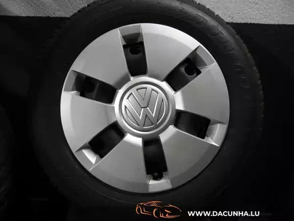 Jantes acier + Pneus hiver 14 165/70 R14 - Photo 3