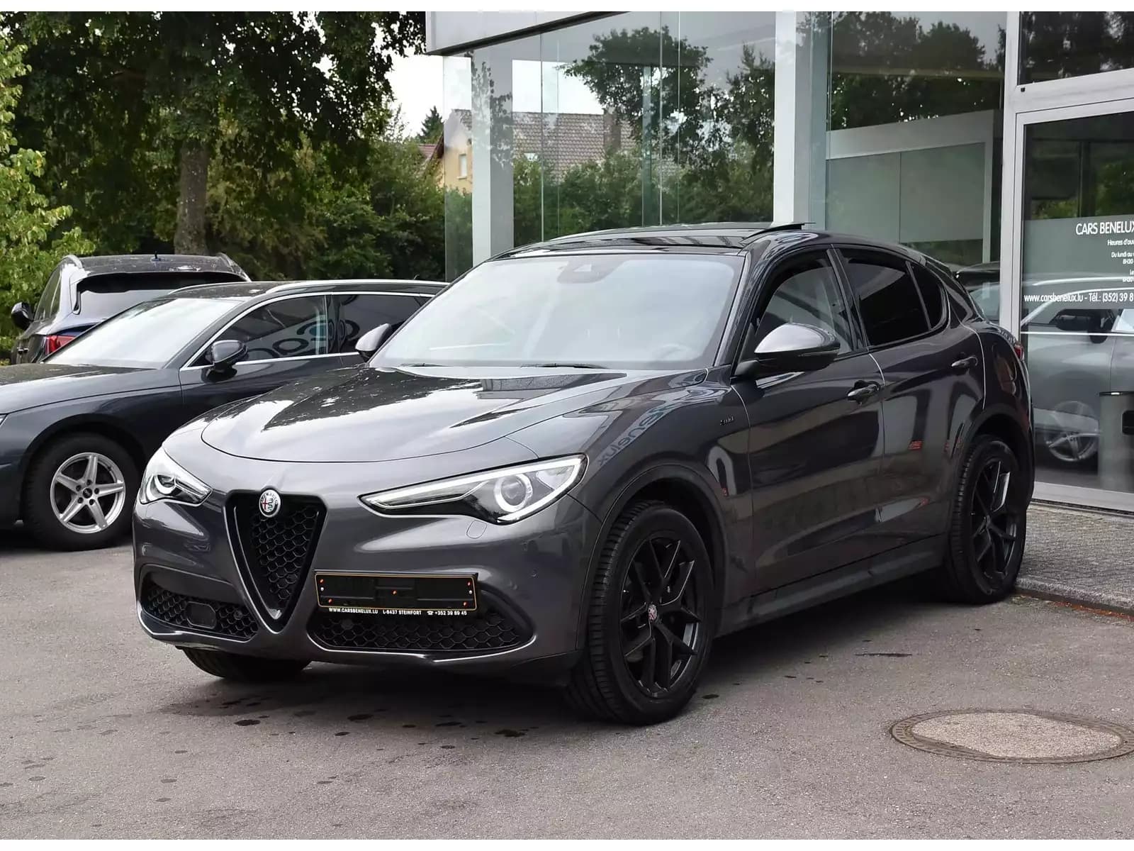 Alfa Romeo Stelvio 2.0T Q4 Sprint TO CUIR MEMO ACC LANE SIDE GPS CAM 1° MAIN - Photo 1