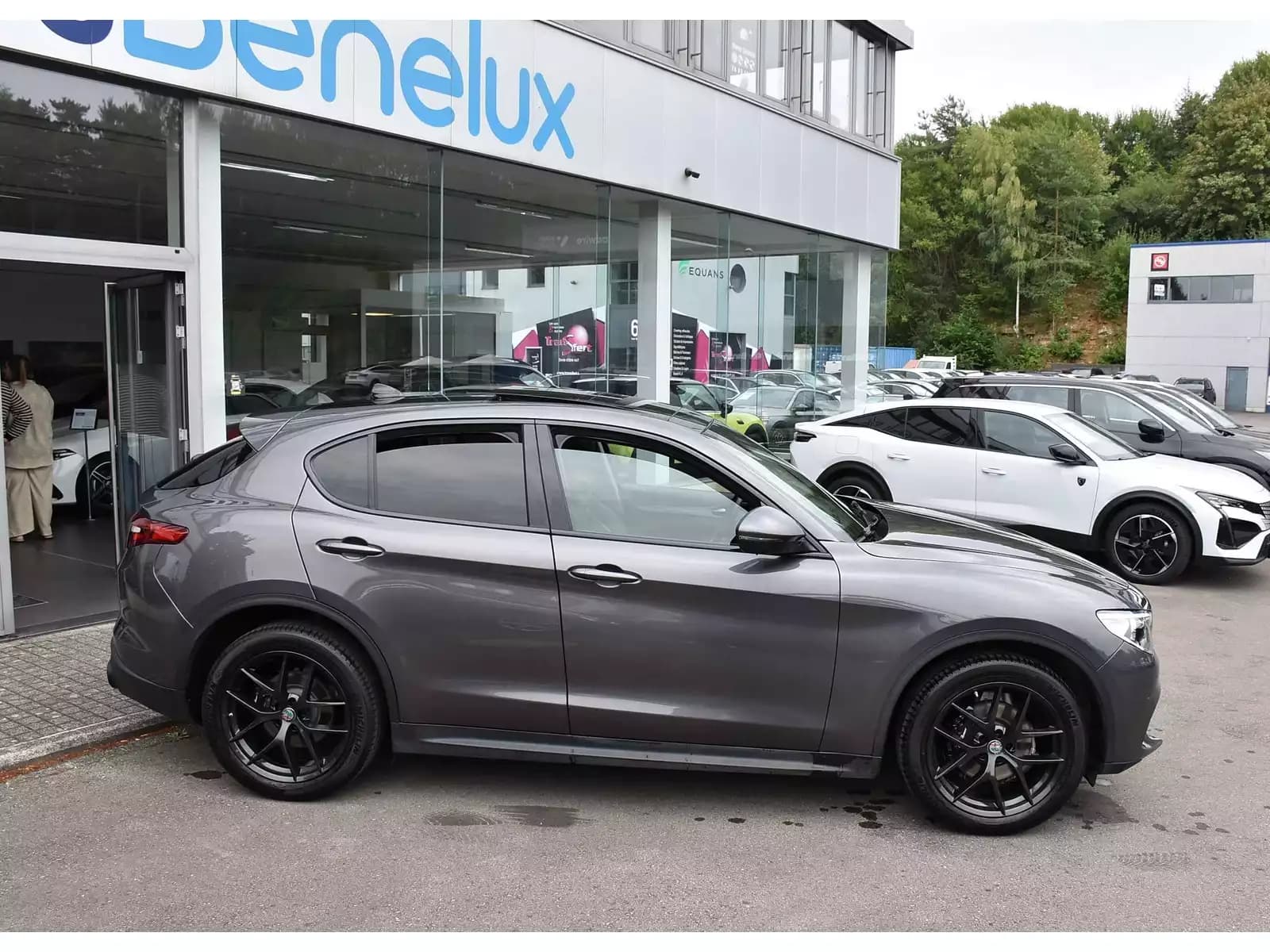 Alfa Romeo Stelvio 2.0T Q4 Sprint TO CUIR MEMO ACC LANE SIDE GPS CAM 1° MAIN - Photo 1